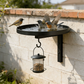 🐦Wall-Mounted Metal Bird Bath – Antique Bronze Finish 🏡