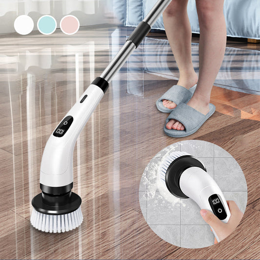 🎉 2026 Sale — Over 28,500 Sold!🧽8‑in‑1 Electric Cleaning Brush Set 🏠