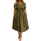 😍2026 NEW SALE-50% OFF🌿Women's V-Neck Floral Print Dress with Twist Waist