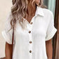 🎒50% OFF NOW ! ✨Women's Buttoned Short Sleeve Pocket Casual Shirt Dress