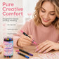 💅 12-Color Dual-Tip Nail Art Pens – Easy DIY Nail Designs