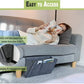 🥳2026 HOT SALE🥳💞50K+ SOLD! 🛏️ Bedside Hanging Storage Bag‑Multi‑Pocket Bed Caddy Organizer, Felt Hanging Pouch for Dorm Bunk Bed Hold Tablet Book Phone Stationery